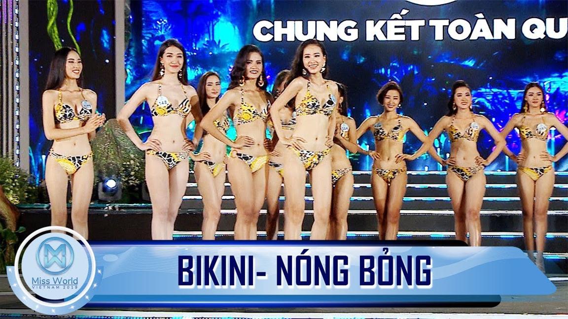 Bikini - Phần trình diễn nóng bỏng nhất đêm chung kết Miss World Việt Nam 2019