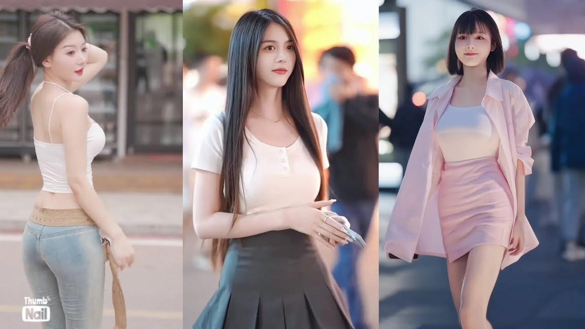 Gái Xinh Mỗi Ngày 14❤️Tuyển Tập Những Cô  Trung Quốc Xinh Đẹp, Đáng Yêu Và Cute Nhất Trên Đường Phố